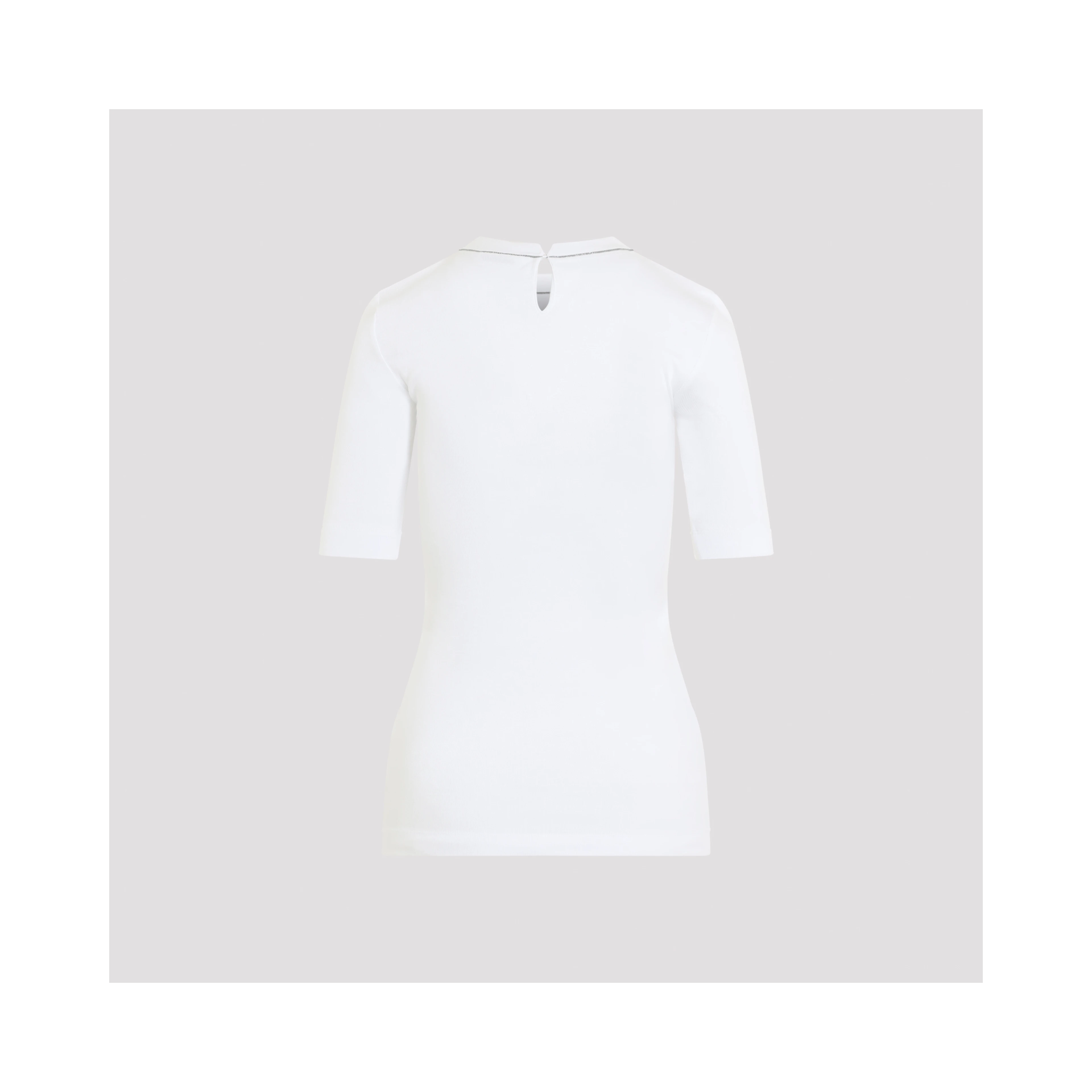 Brunello Cucinelli Rib T-Shirt