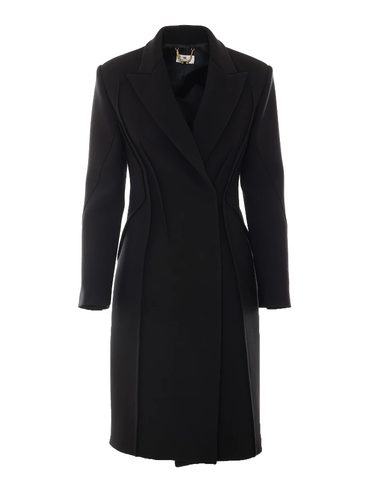 ELISABETTA FRANCHI Coats Black