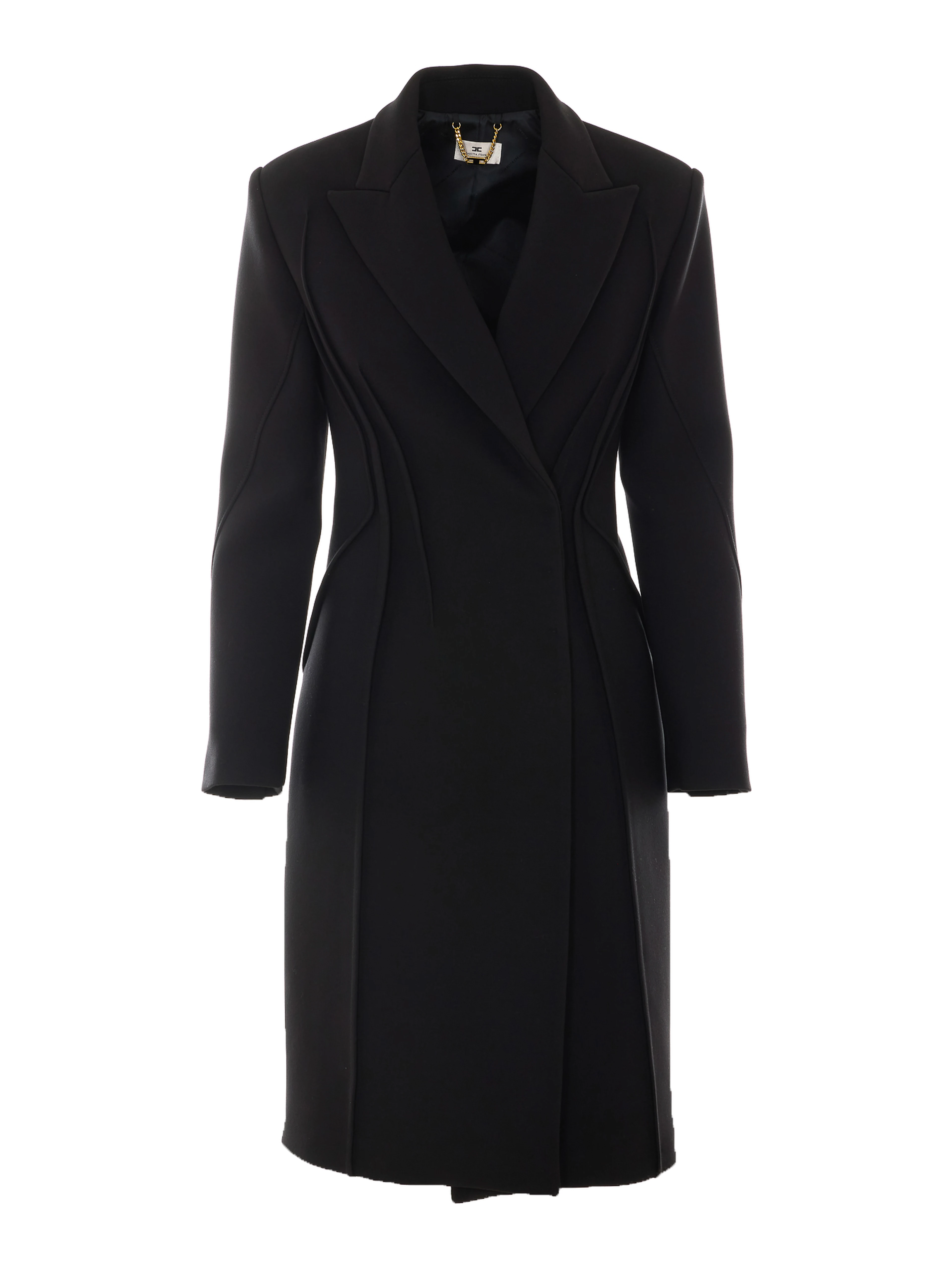 ELISABETTA FRANCHI Coats Black