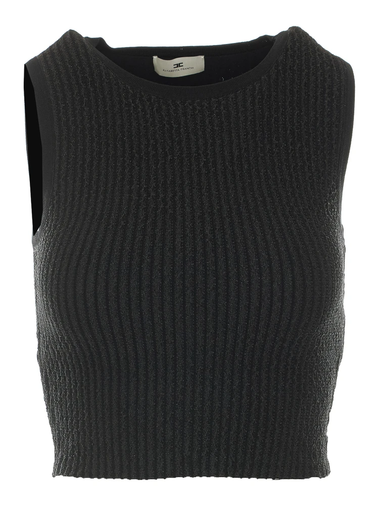 ELISABETTA FRANCHI Top Black