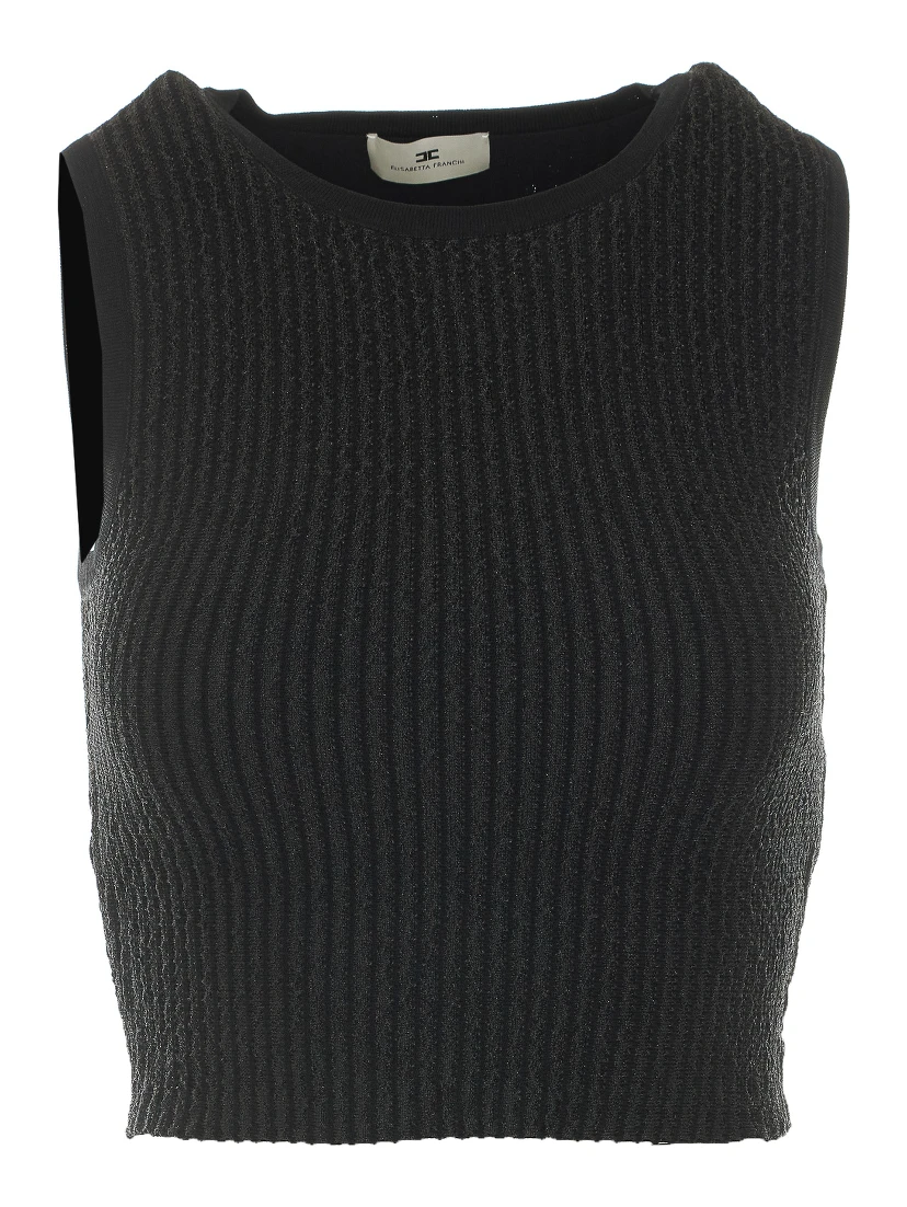 ELISABETTA FRANCHI Top Black