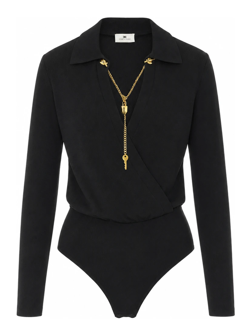 ELISABETTA FRANCHI Top Black