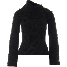ELISABETTA FRANCHI Sweaters Black