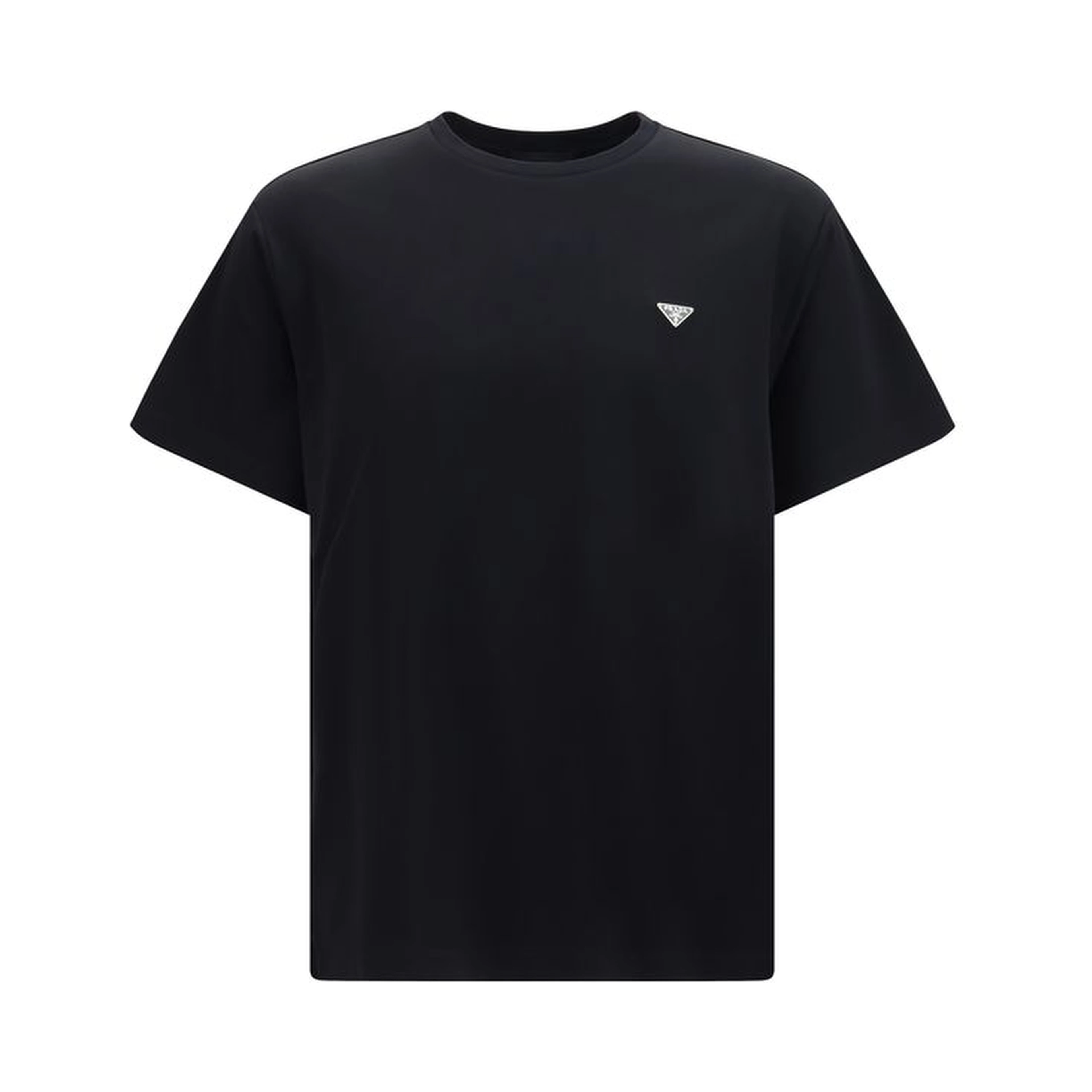 Black Cotton T-Shirt