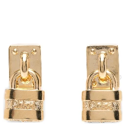 Gold Brass Earrings