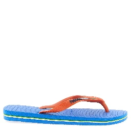 Blue Rubber Slides