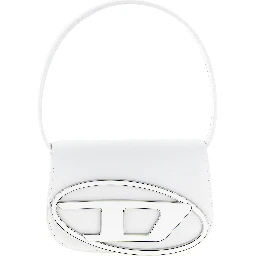 White Cowhide Shoulder Bag