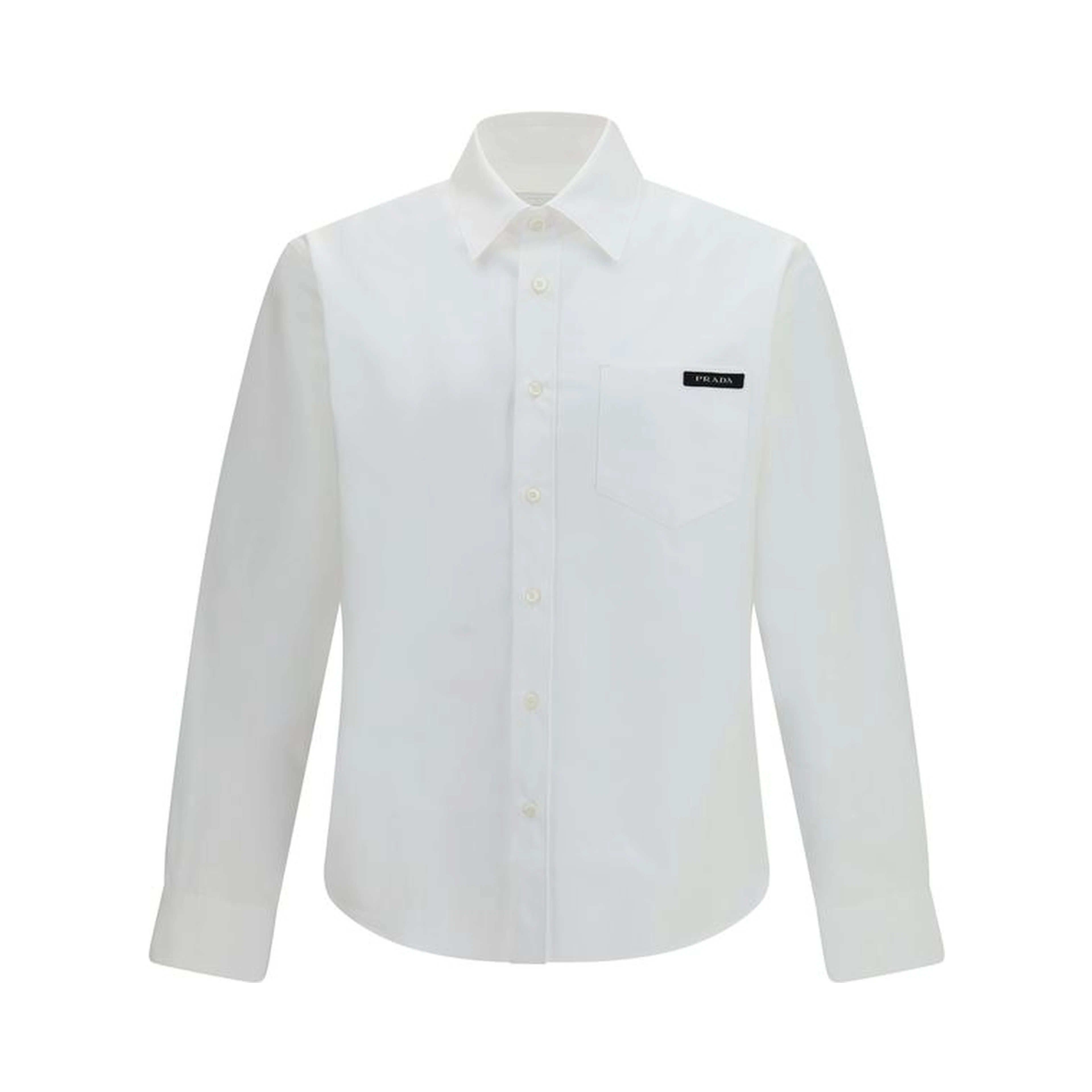 White Cotton Dress Shirt