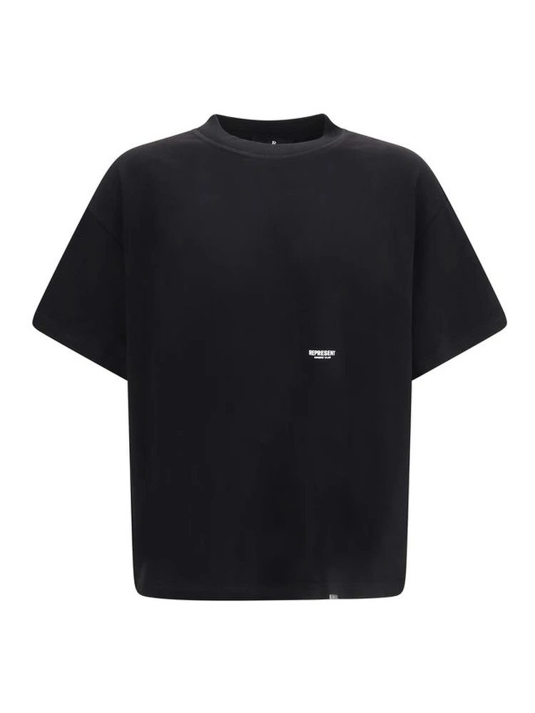 Black Cotton T-Shirt