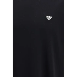Black Cotton T-Shirt