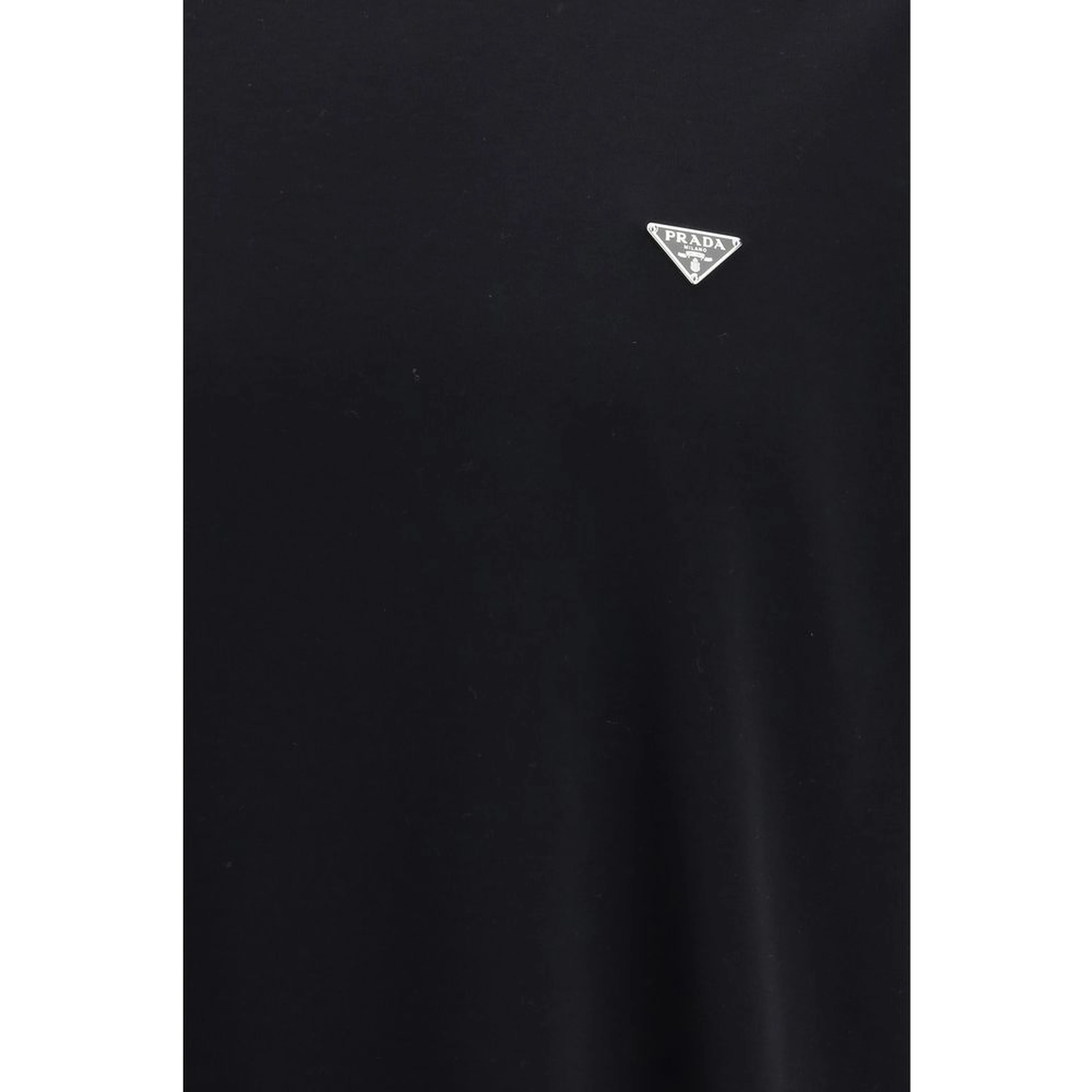 Black Cotton T-Shirt