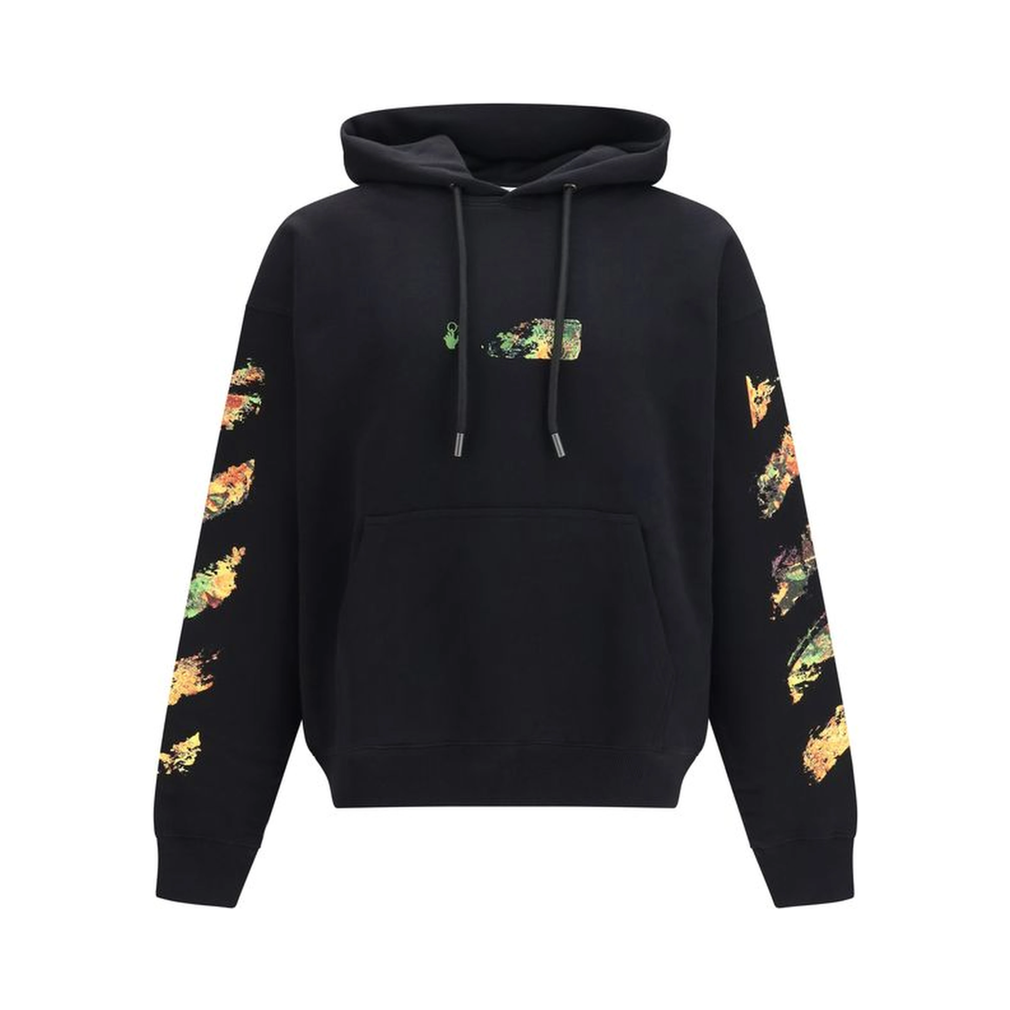 Black Cotton Sweatshirt