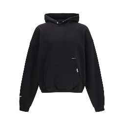 Black Cotton Sweatshirt