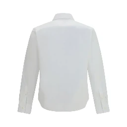 White Cotton Dress Shirt