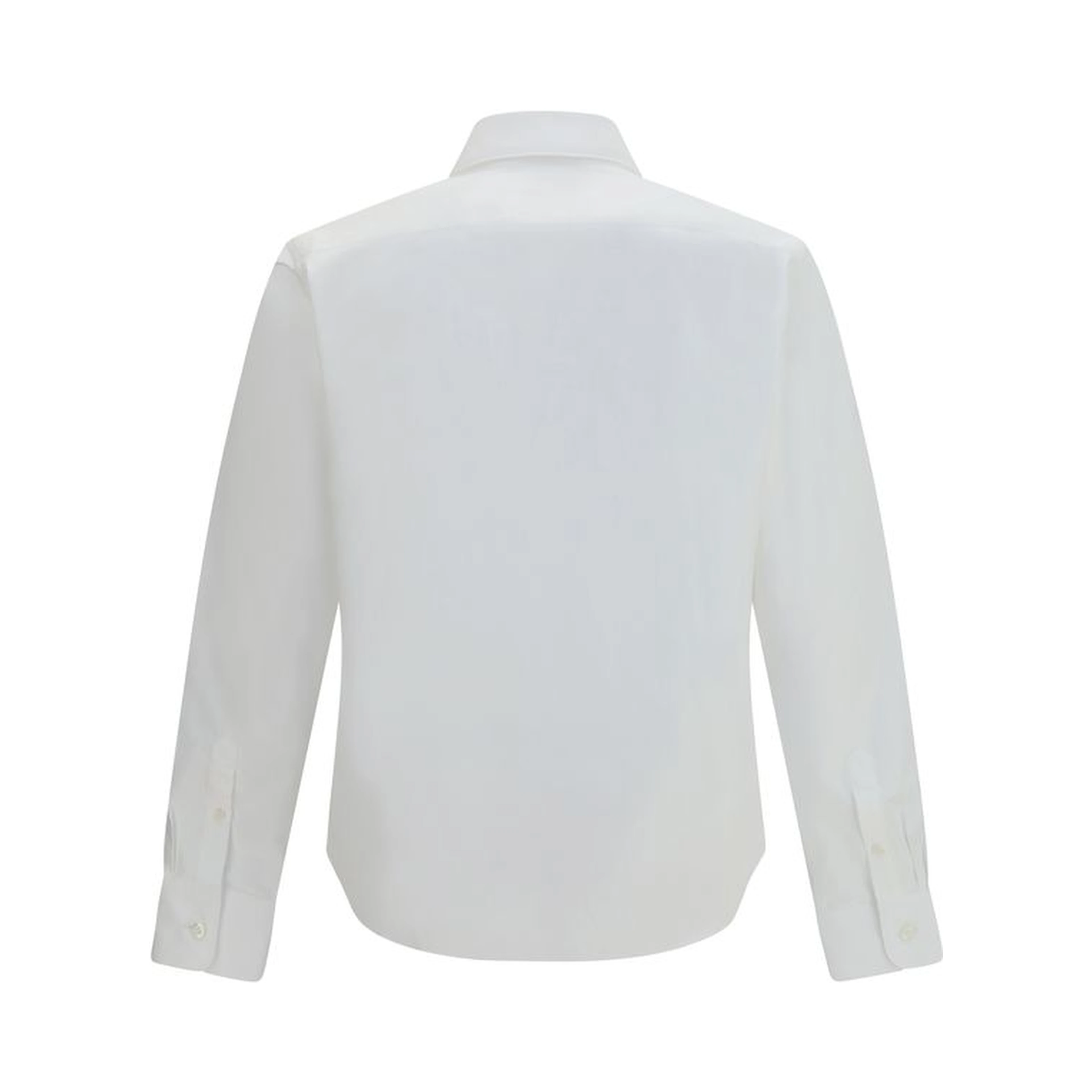White Cotton Dress Shirt