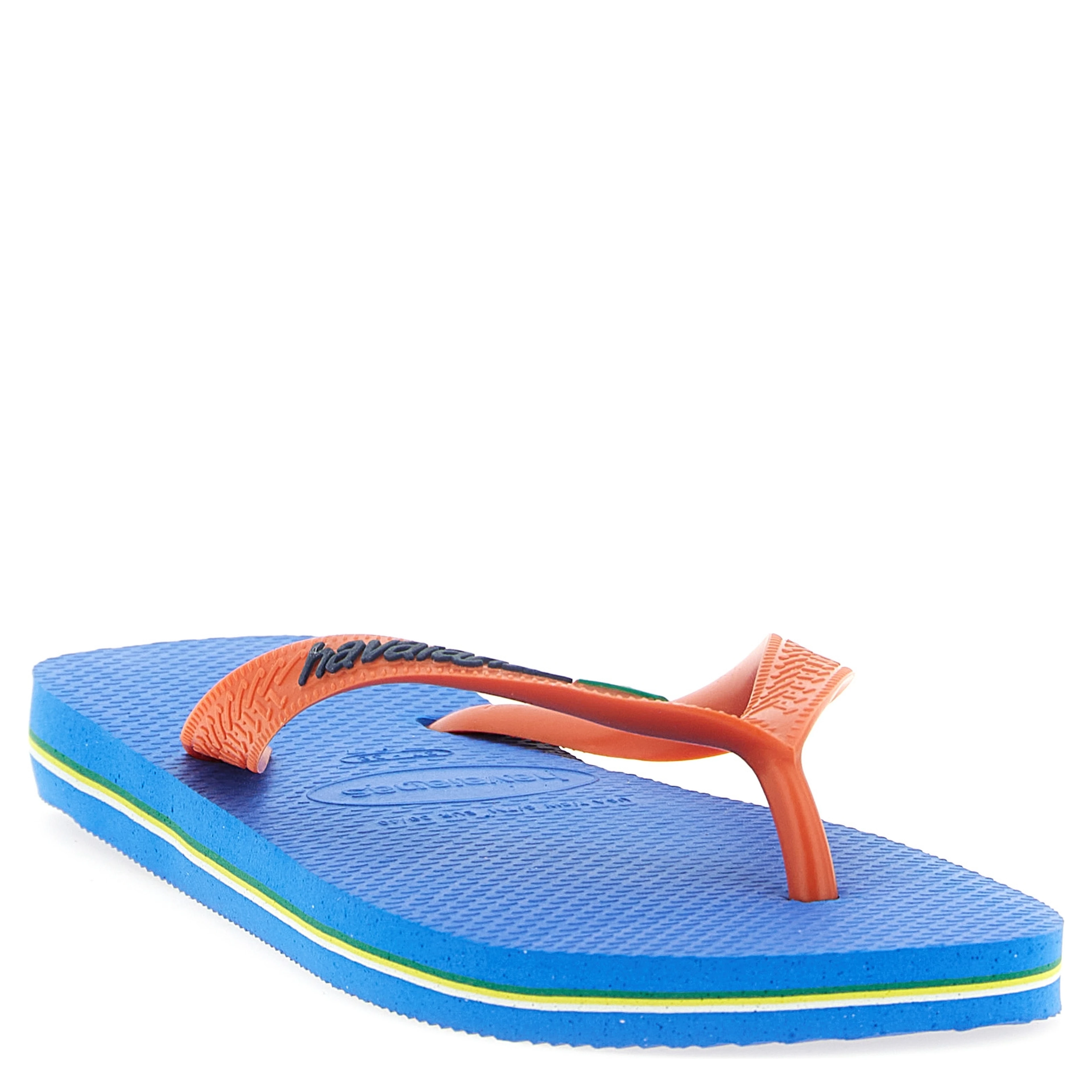 Blue Rubber Slides