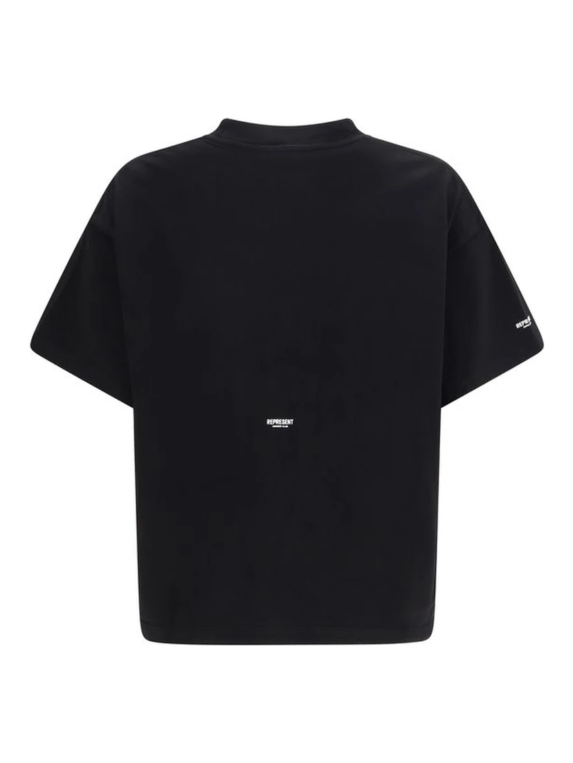 Black Cotton T-Shirt