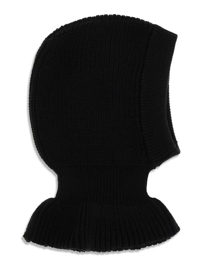 Black Wool Oves Aries Hat
