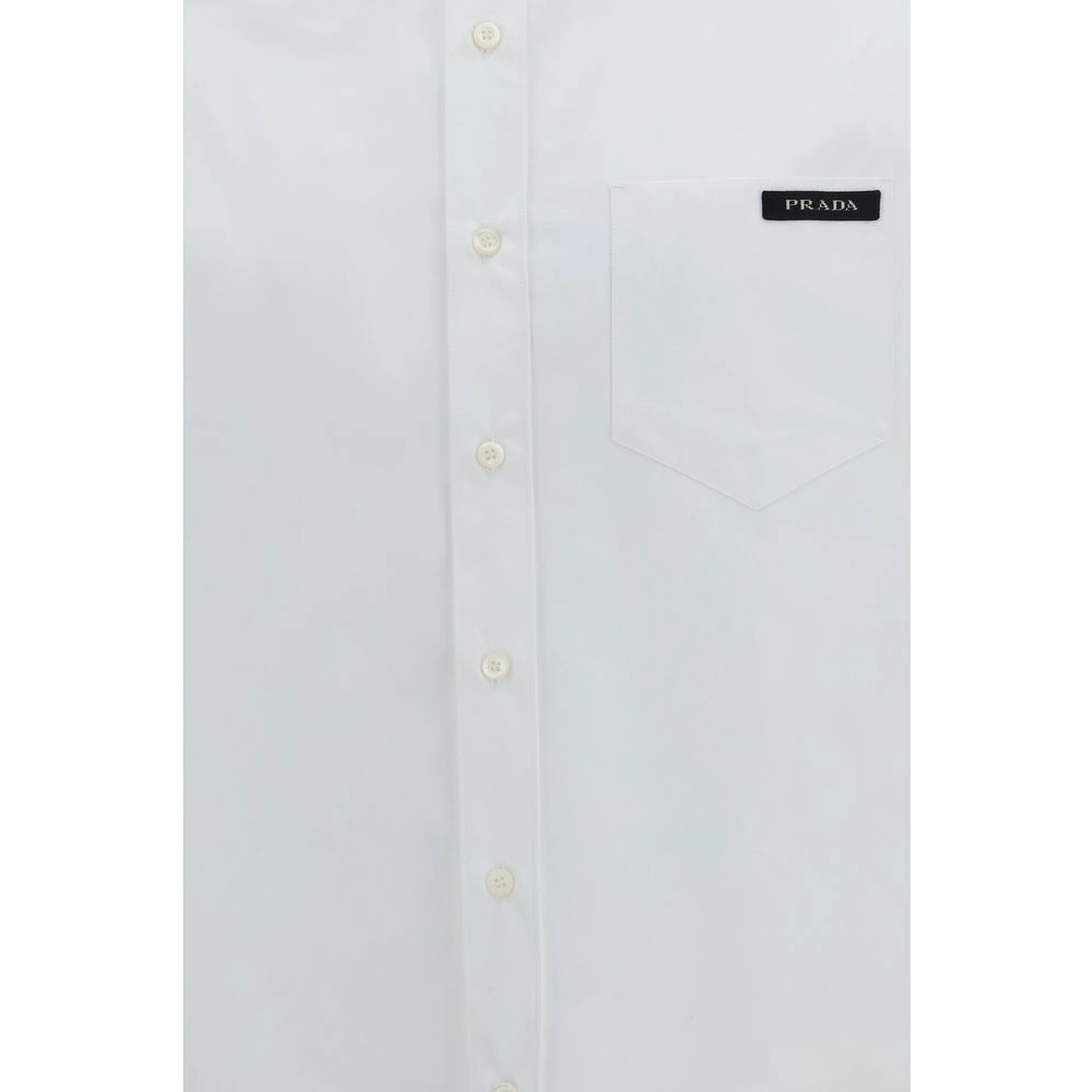 White Cotton Dress Shirt