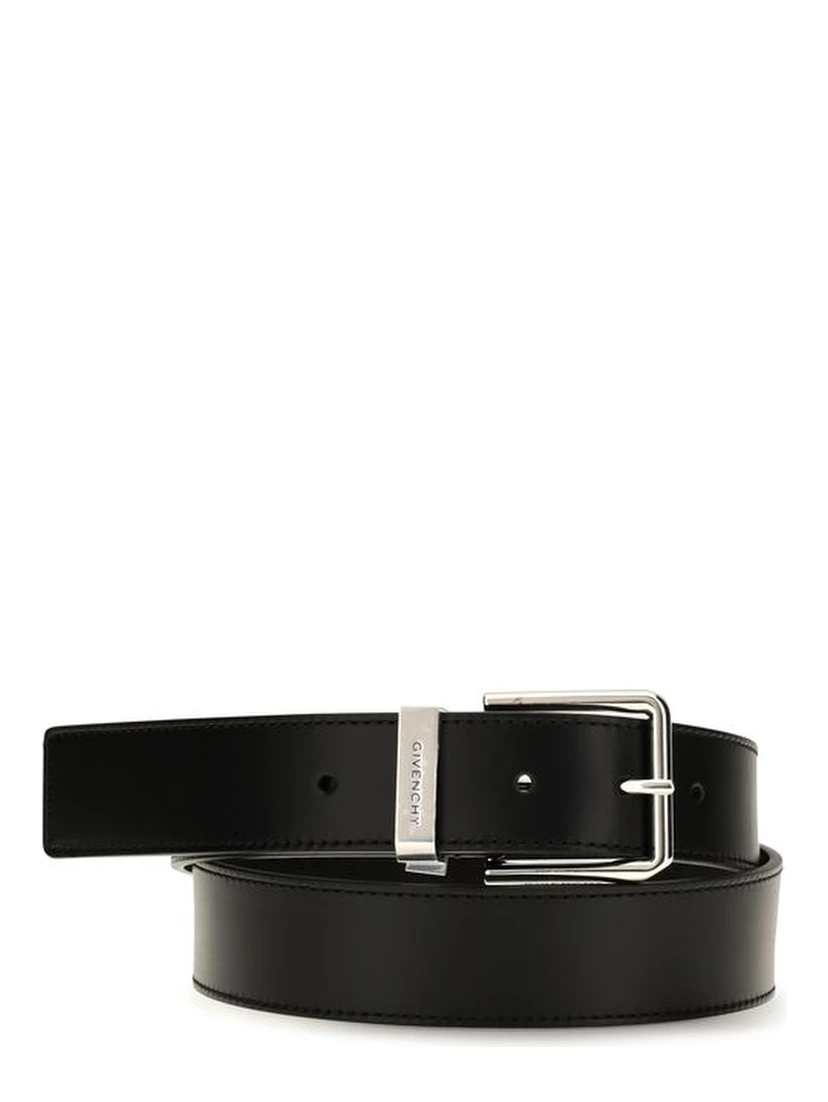 Black Calf Leather Bos Taurus Regular Belt