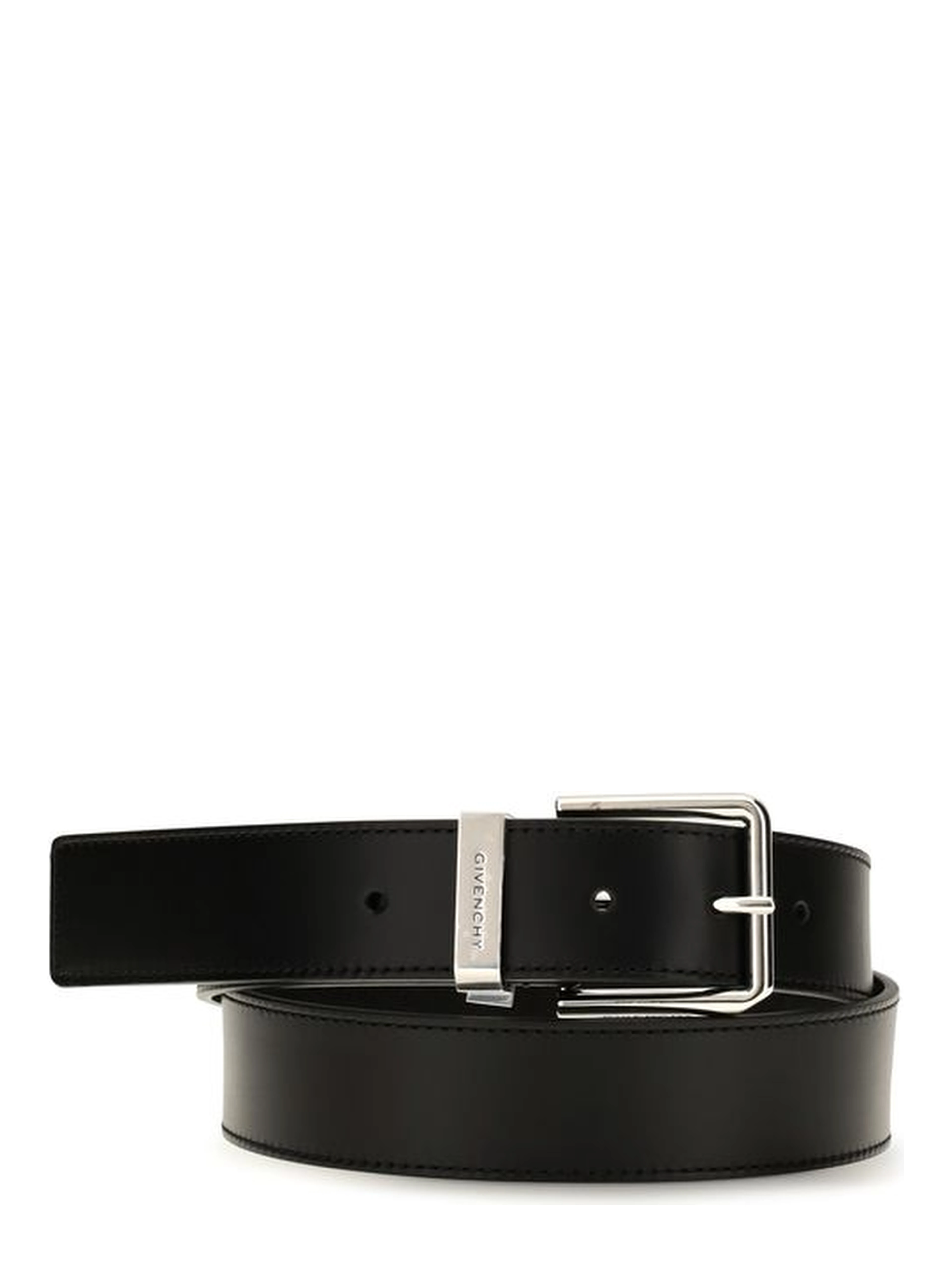 Black Calf Leather Bos Taurus Regular Belt