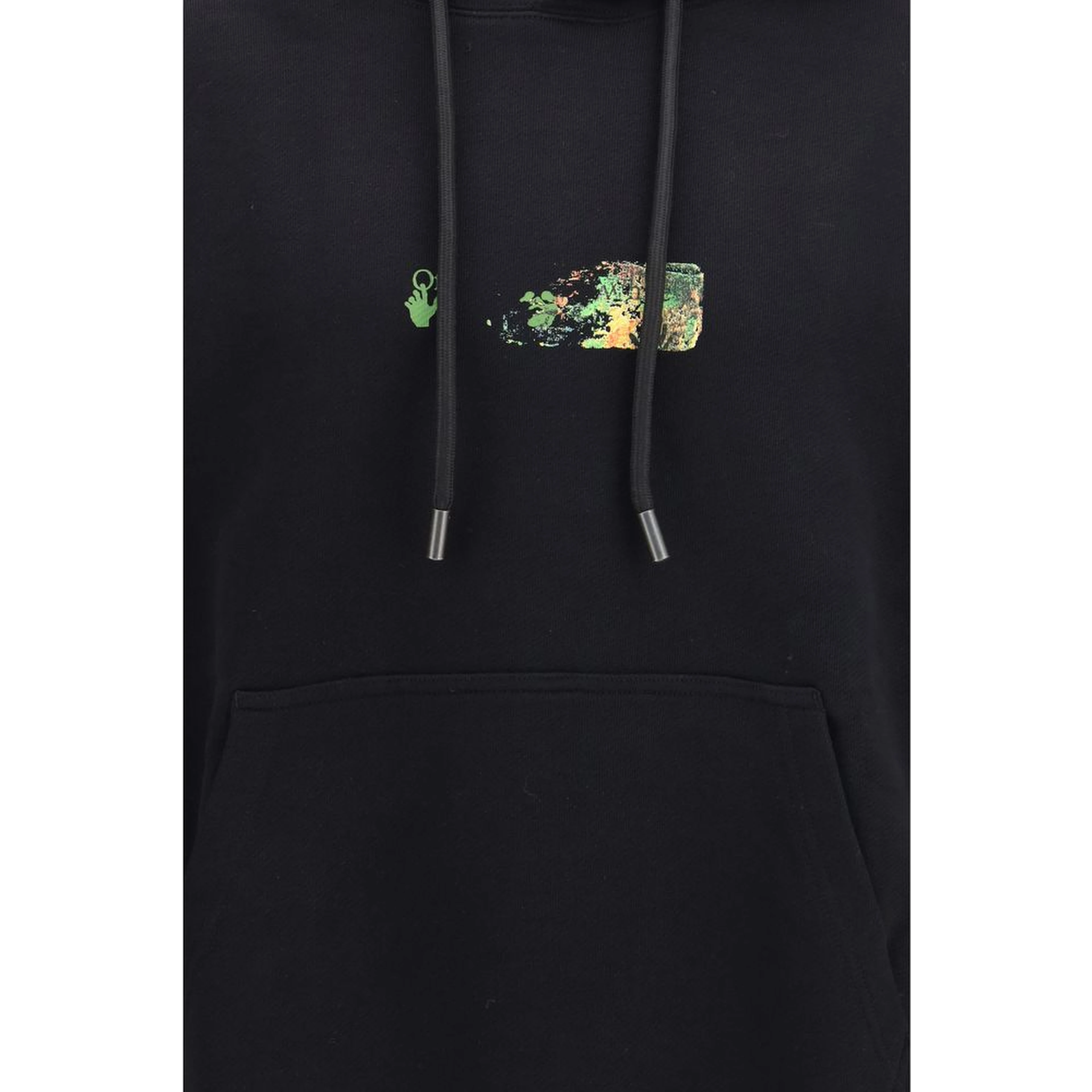 Black Cotton Sweatshirt
