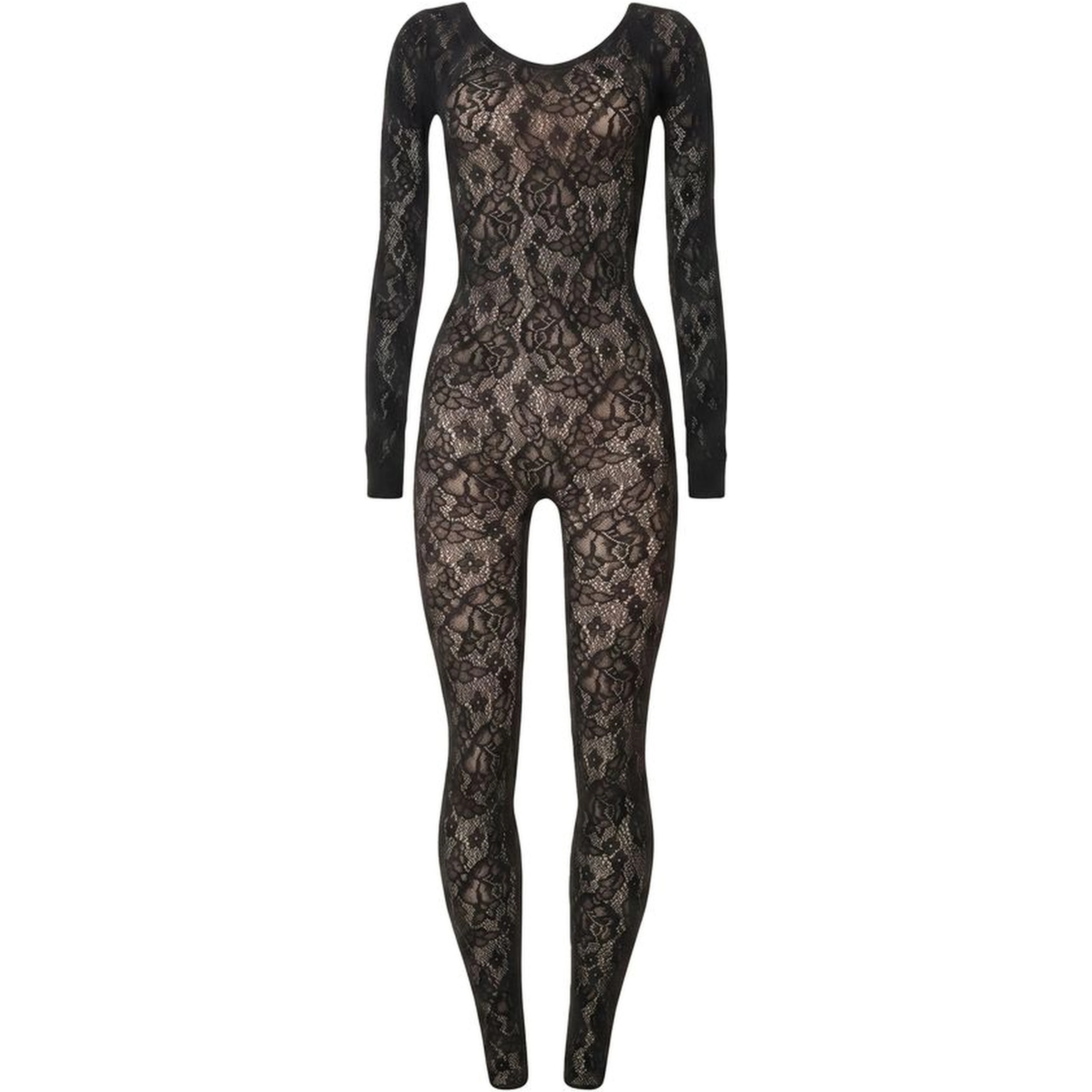 Black Polyamide Jumpsuit
