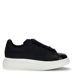Blue Calf Leather Bos Taurus Chunky Sneakers
