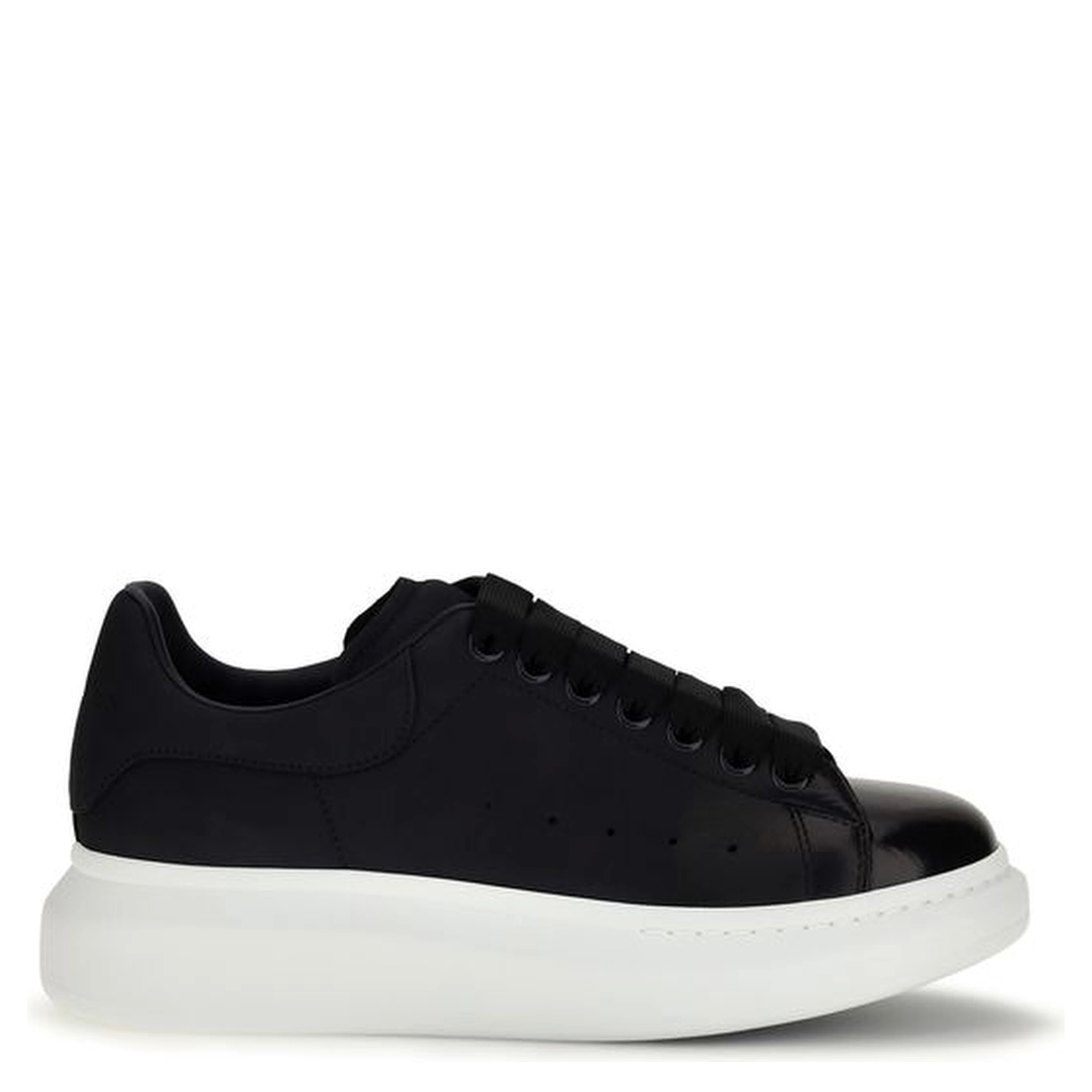 Blue Calf Leather Bos Taurus Chunky Sneakers