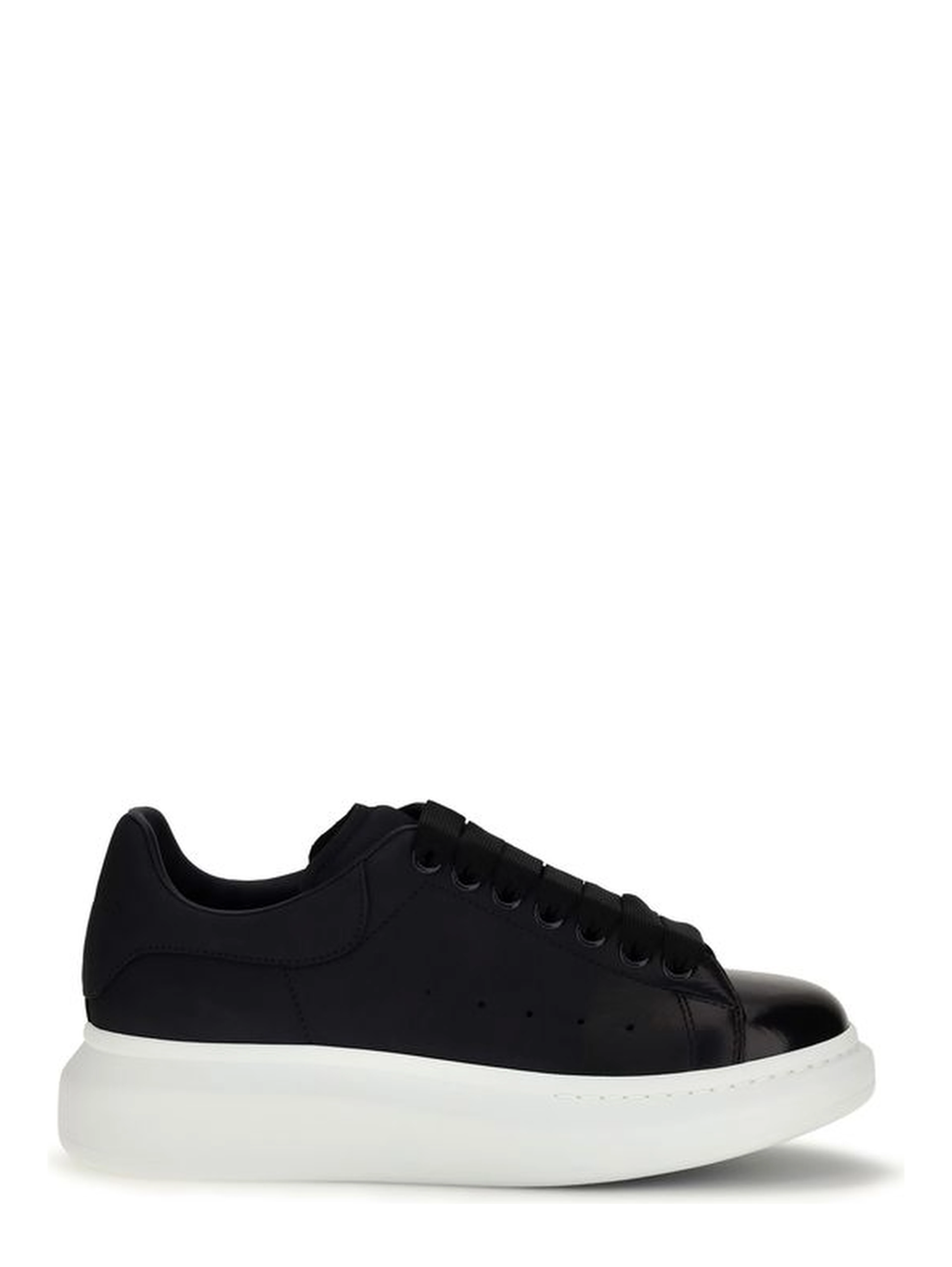 Blue Calf Leather Bos Taurus Chunky Sneakers