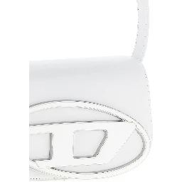 White Cowhide Shoulder Bag