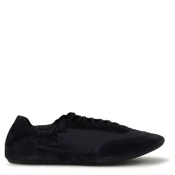 Blue Rubber Athletic Sneakers