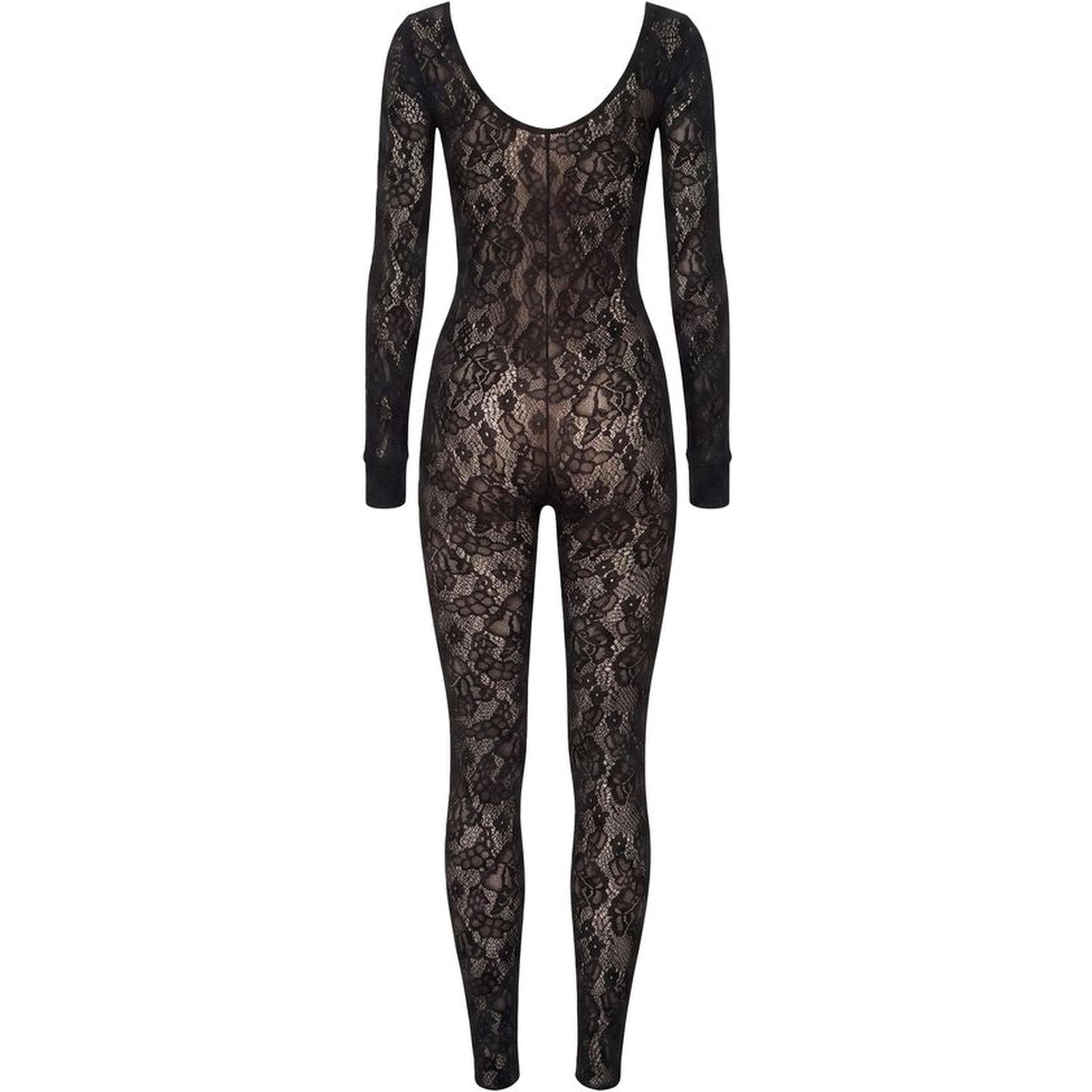 Black Polyamide Jumpsuit