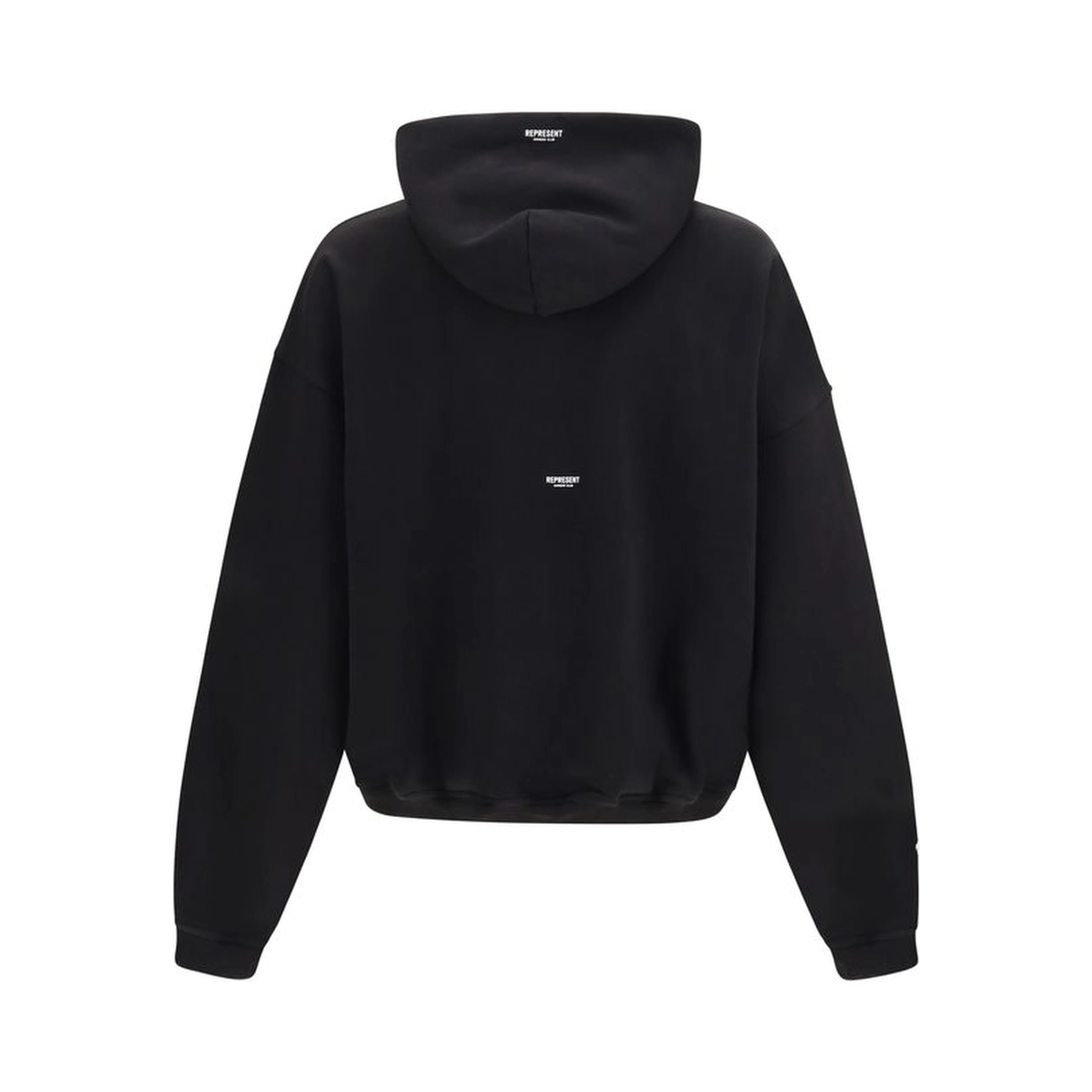 Black Cotton Sweatshirt