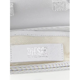 White Cowhide Shoulder Bag