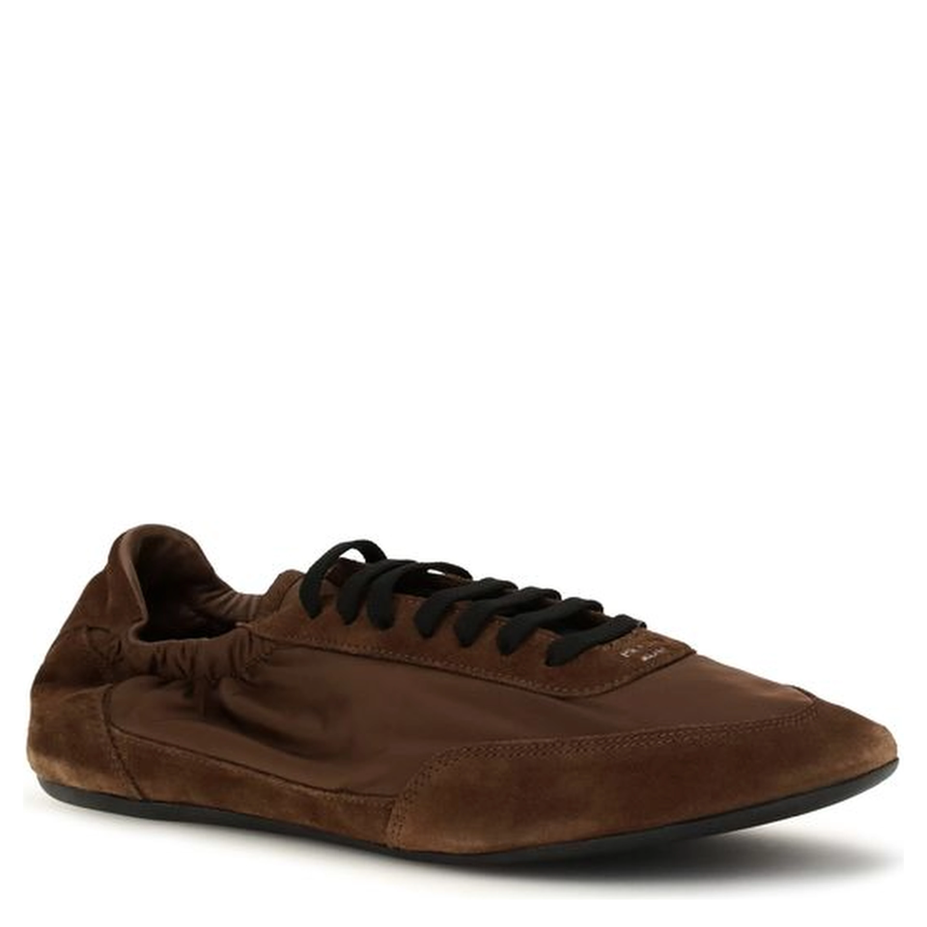 Brown Rubber Athletic Sneakers