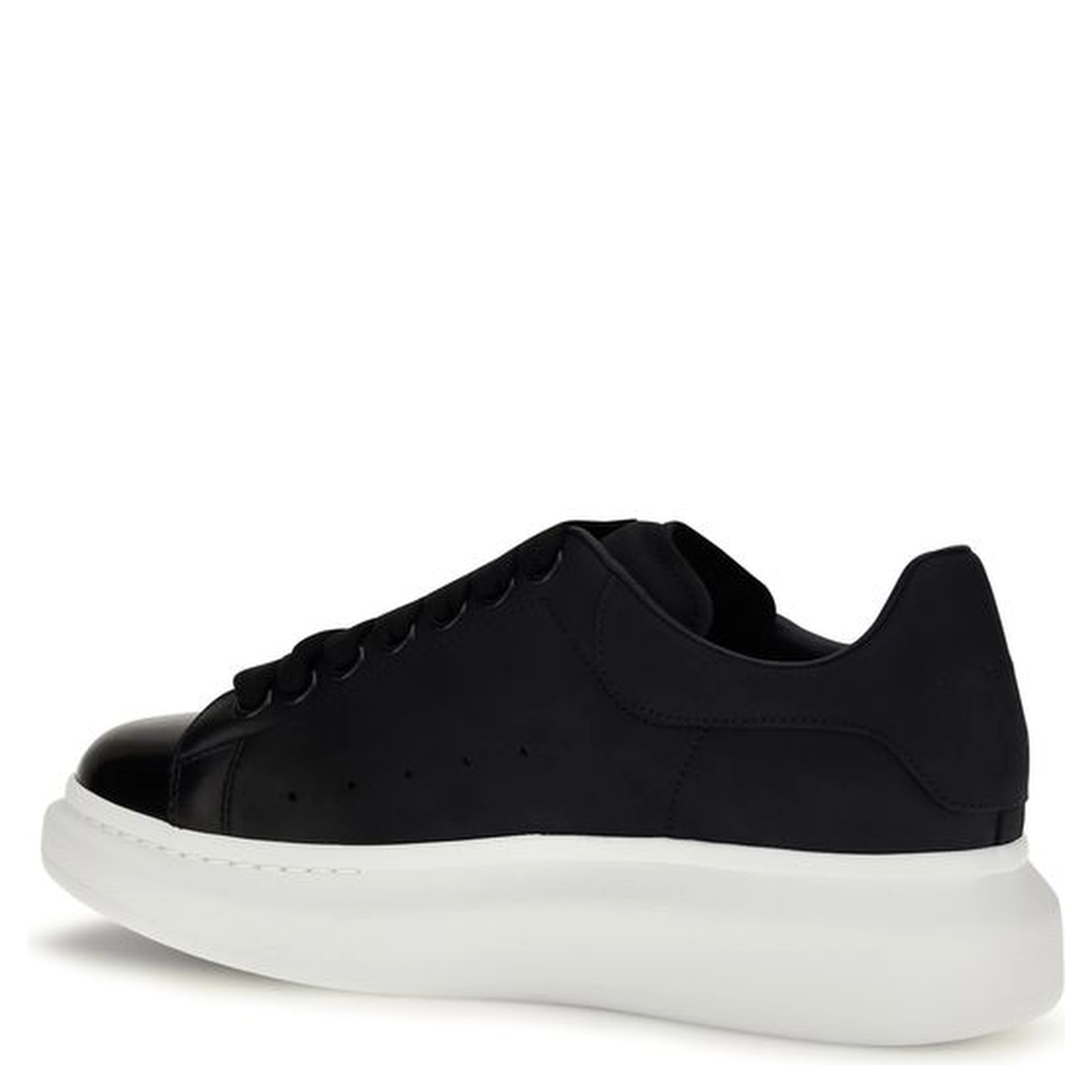 Blue Calf Leather Bos Taurus Chunky Sneakers