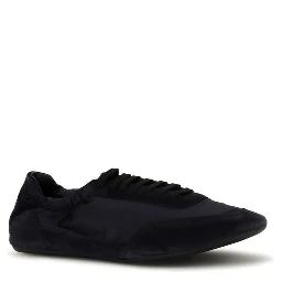 Blue Rubber Athletic Sneakers