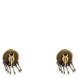 Gold Brass Earrings
