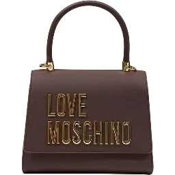Brown Polyethylene Handbag