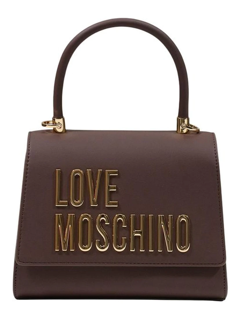 Brown Polyethylene Handbag