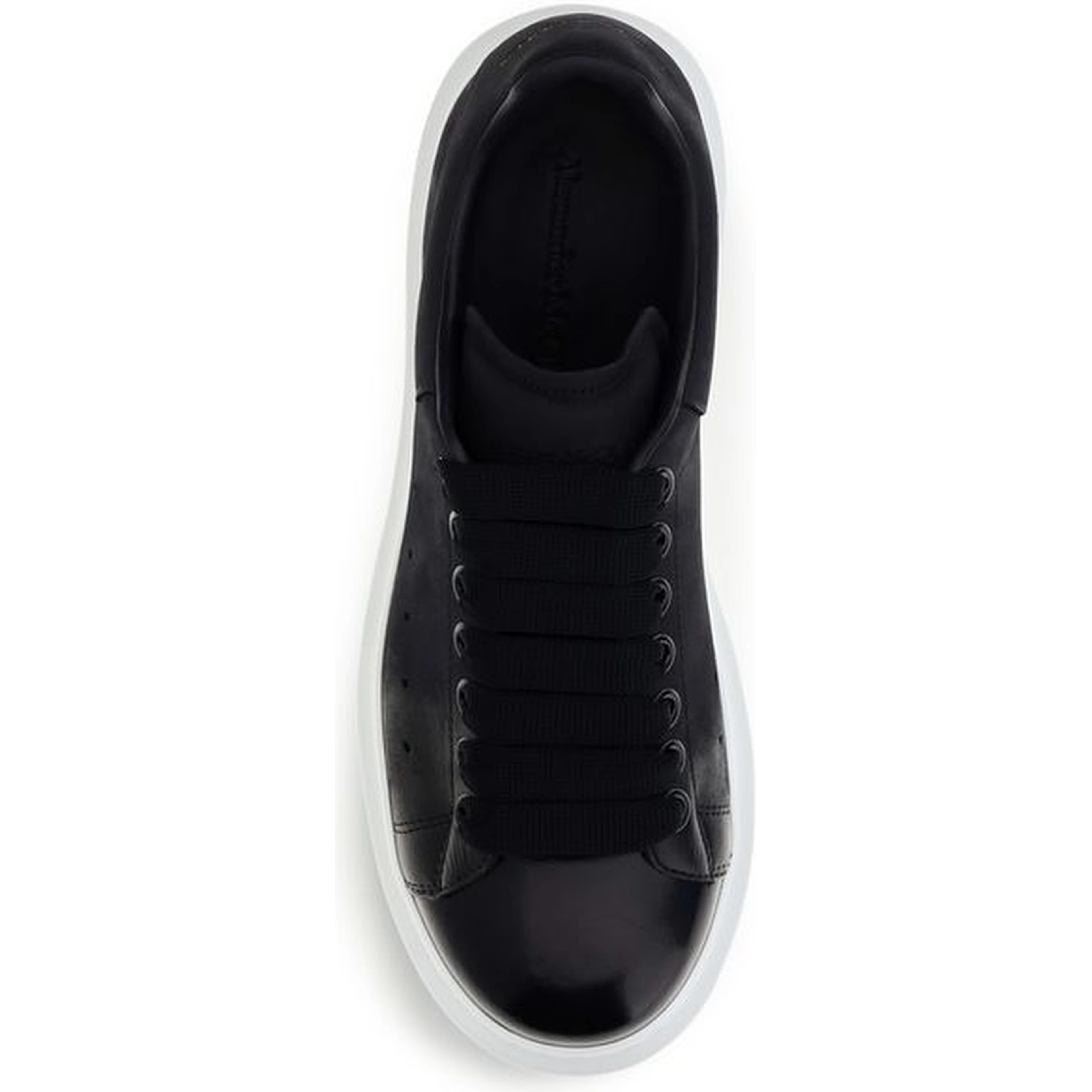 Blue Calf Leather Bos Taurus Chunky Sneakers