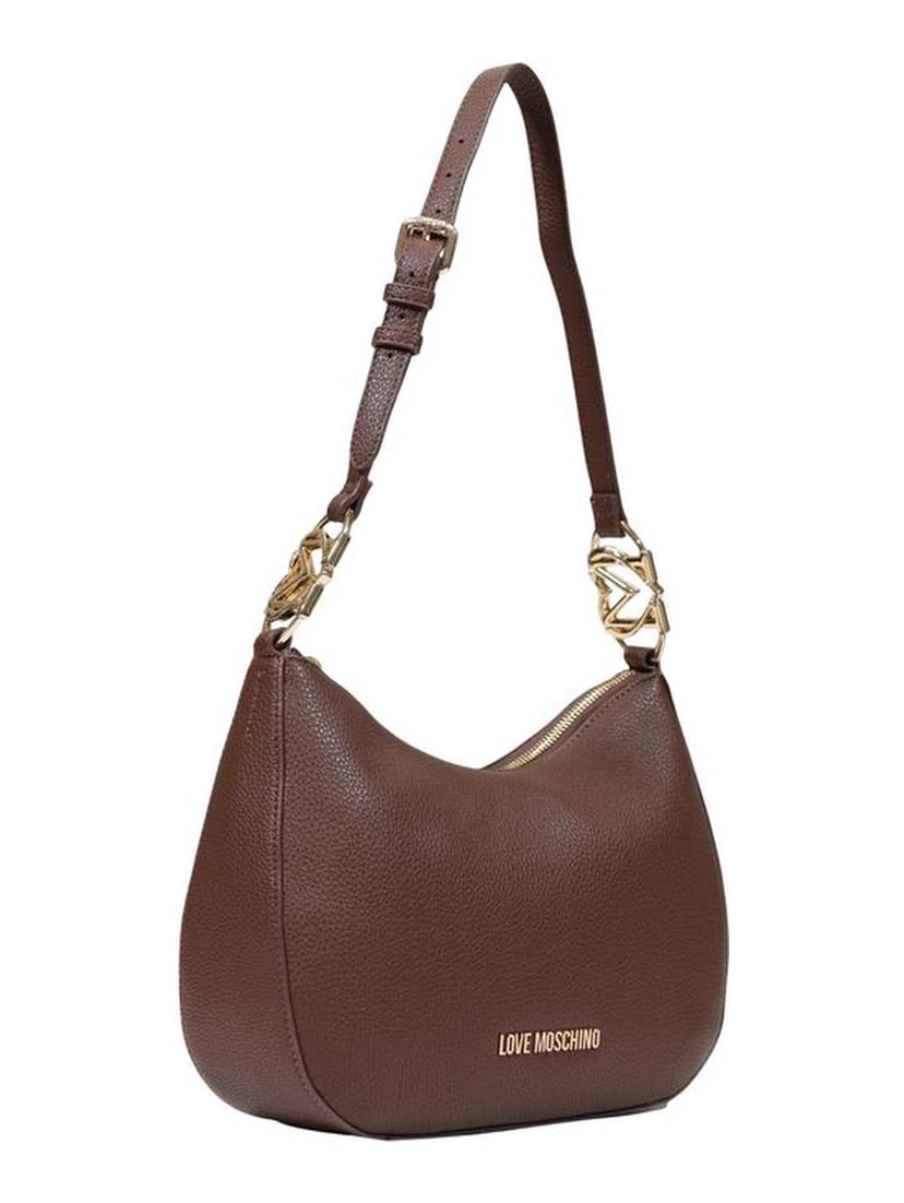 Brown Polyethylene Handbag