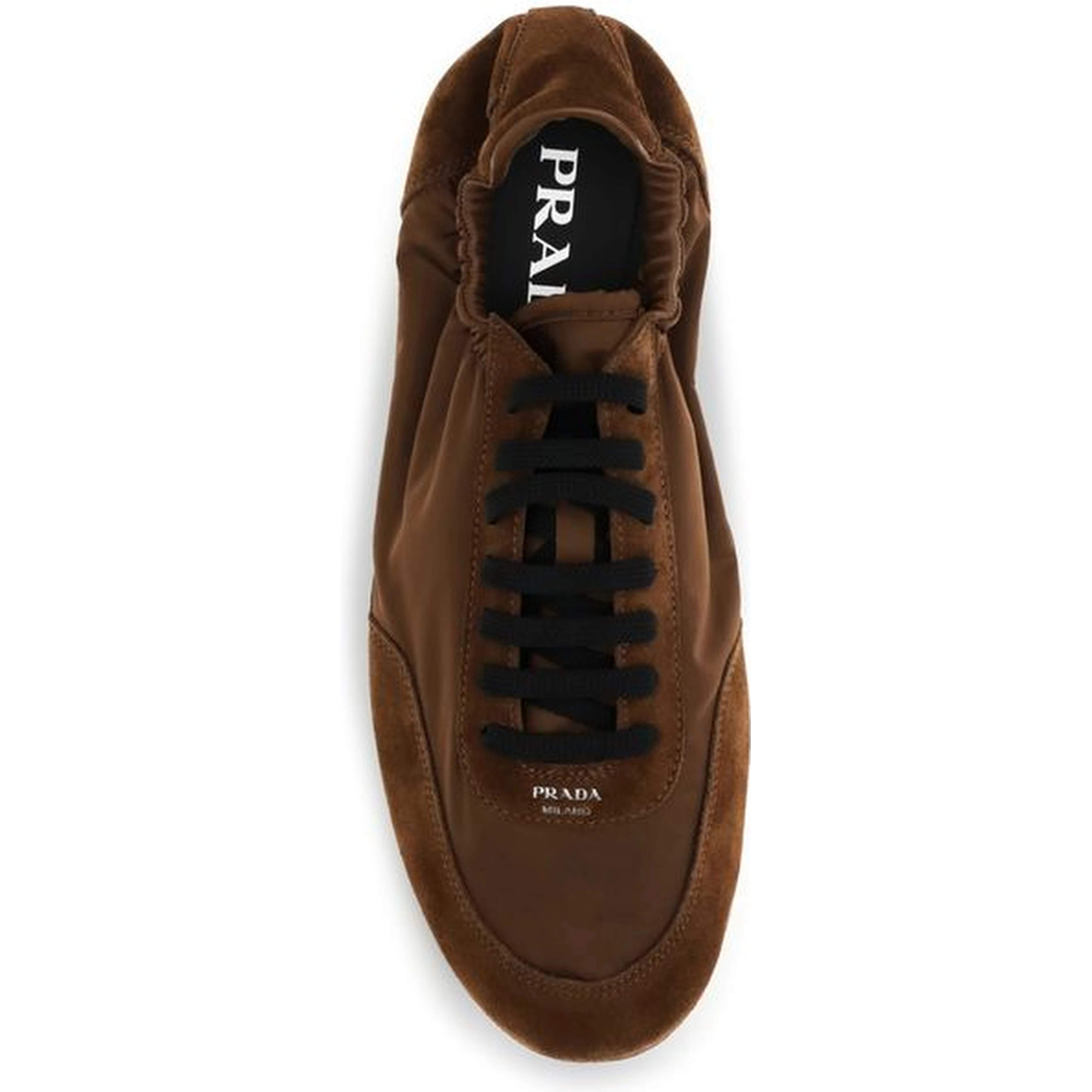 Brown Rubber Athletic Sneakers