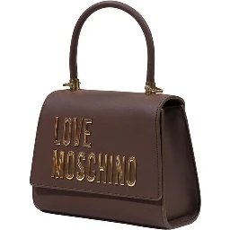 Brown Polyethylene Handbag