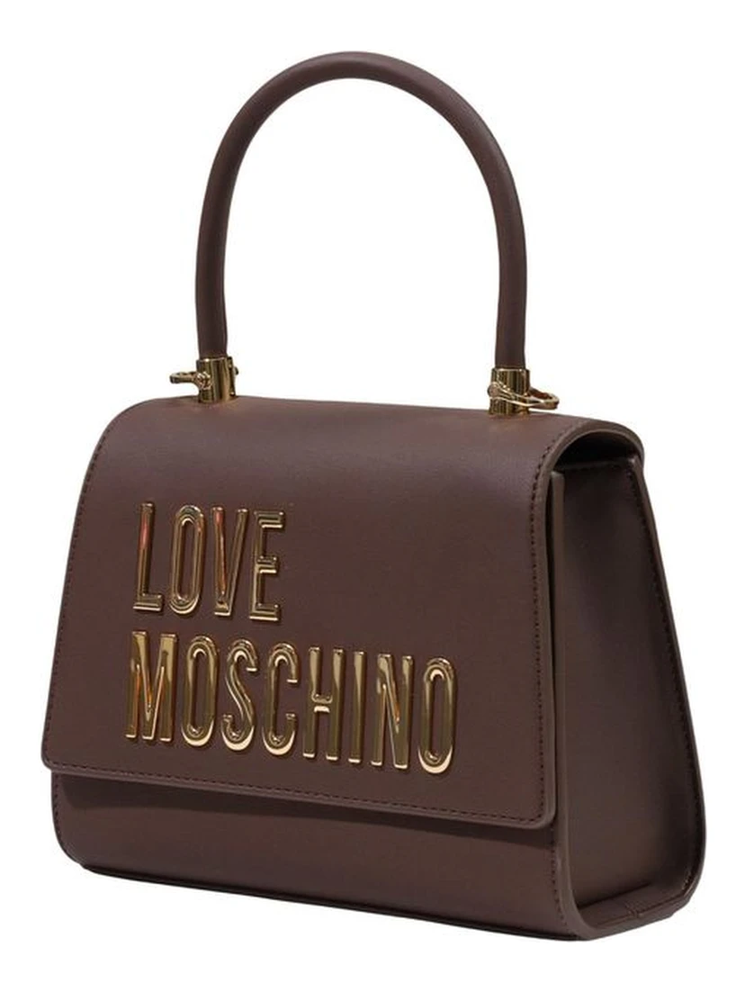Brown Polyethylene Handbag