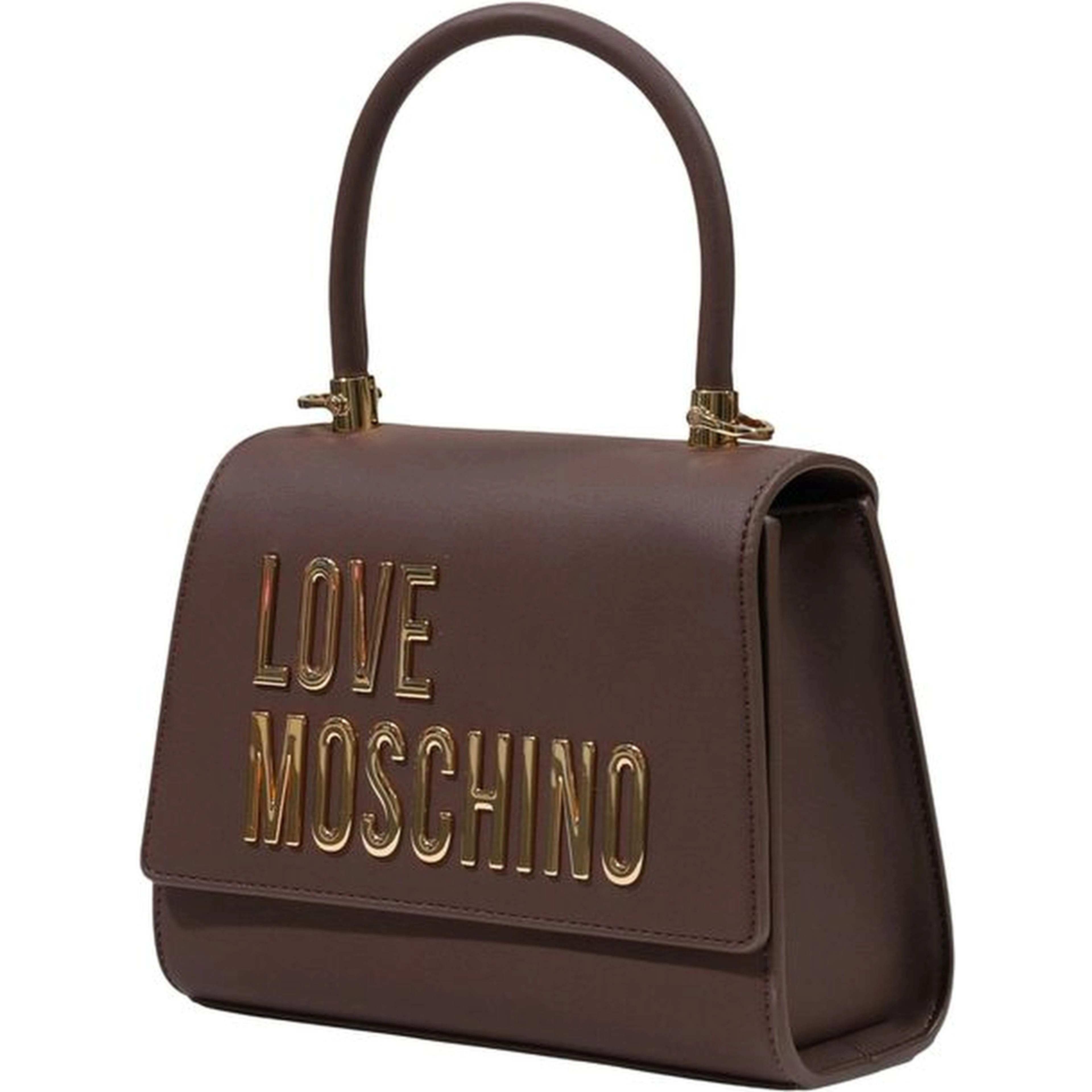 Brown Polyethylene Handbag