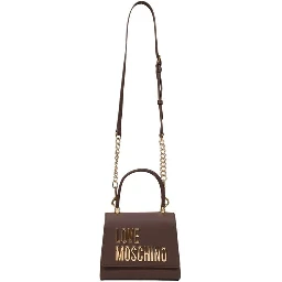 Brown Polyethylene Handbag