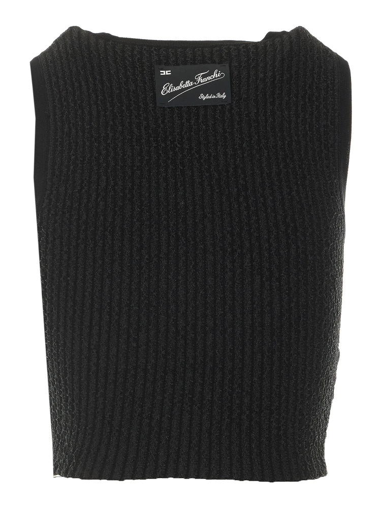 ELISABETTA FRANCHI Top Black alternative