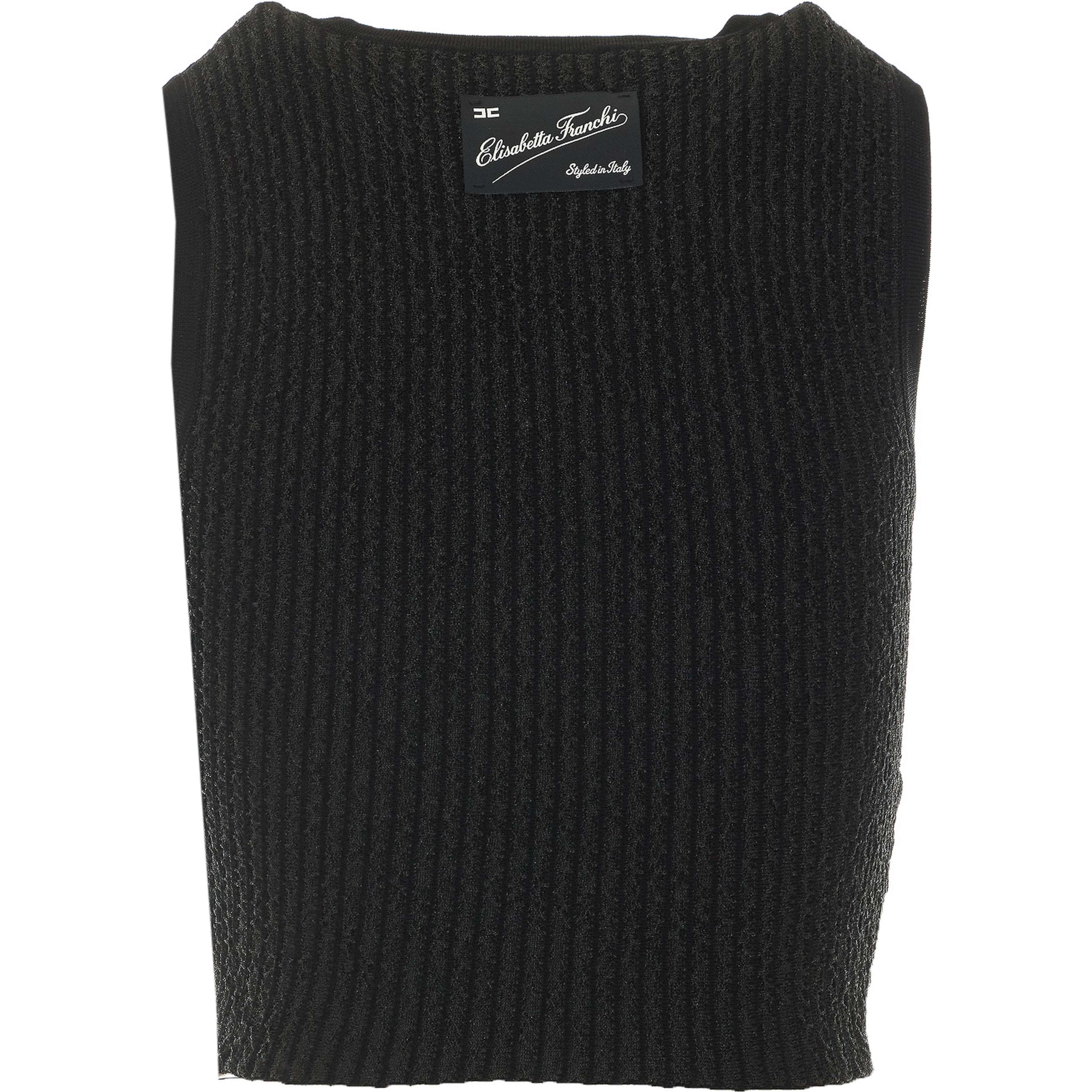ELISABETTA FRANCHI Top Black